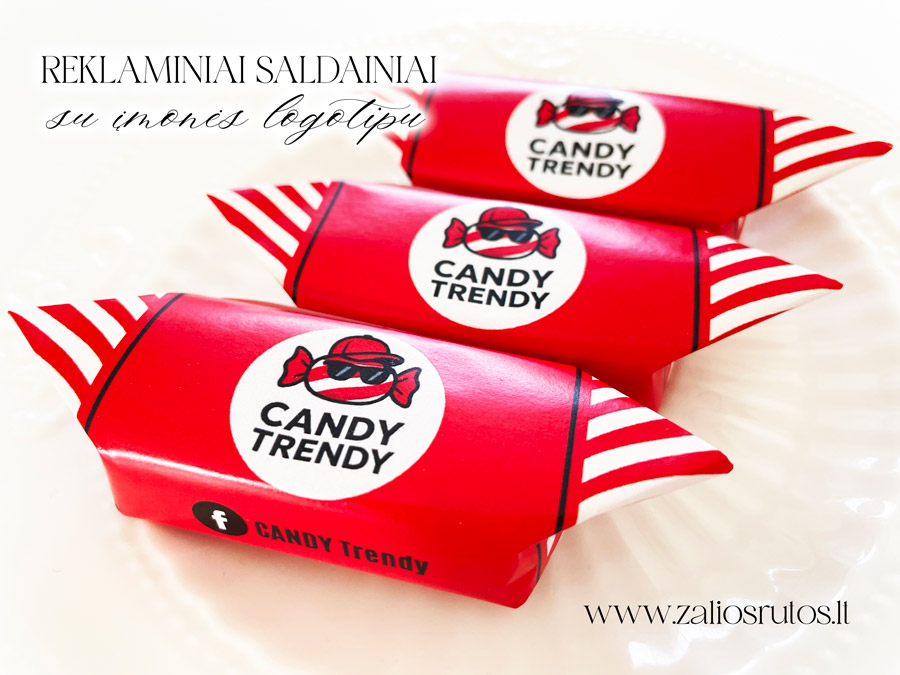 reklaminiai saldainiai kandy trendy